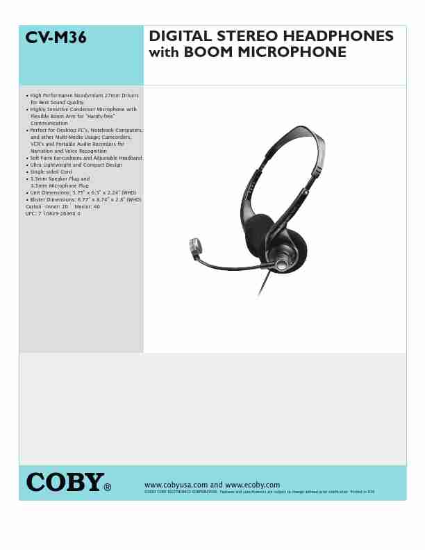 COBY electronic Headphones CV M36-page_pdf